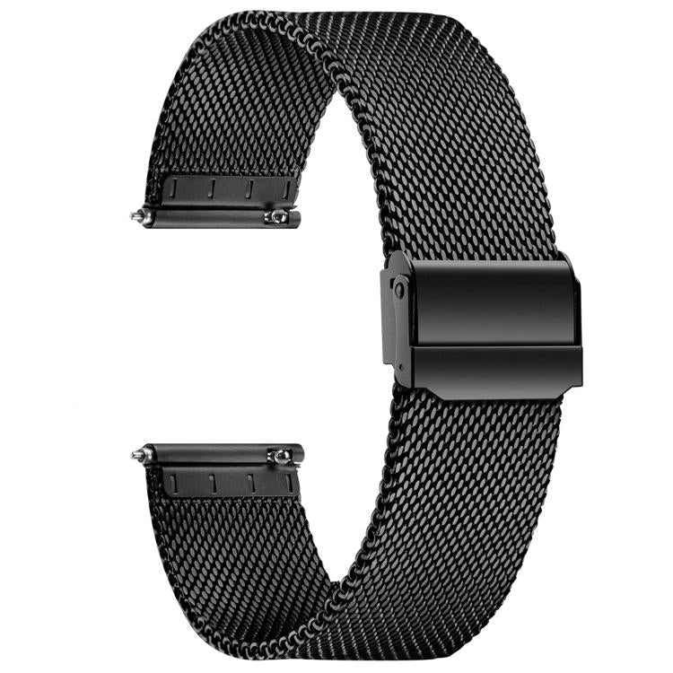 Milanese Buckle Stainless Steel Watch Band, 8mm, 10mm, 12mm, 13mm, 14mm, 15mm, 16mm, 17mm, 18mm, 19mm, 20mm, 21mm, 22mm, 24mm