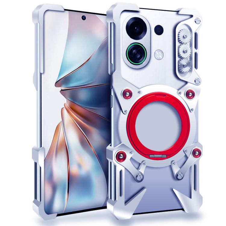 Rotating Bracket Hollow Metal Phone Case with Lanyard, For OPPO Reno16 F/FS/Reno16c 5G, For OPPO Reno16 Pro 5G Global, For OPPO Reno16 5G Global, For OPPO K14 5G, For OPPO Find X9s Pro, For OPPO K15 Pro+, For OPPO K15 Pro, For OPPO Find X9 / X9s       ...