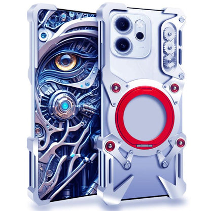 Rotating Bracket Hollow Metal Phone Case with Lanyard, For OPPO Reno16 F/FS/Reno16c 5G, For OPPO Reno16 Pro 5G Global, For OPPO Reno16 5G Global, For OPPO K14 5G, For OPPO Find X9s Pro, For OPPO K15 Pro+, For OPPO K15 Pro, For OPPO Find X9 / X9s       ...
