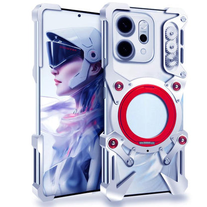 Rotating Bracket Hollow Metal Phone Case with Lanyard, For OPPO Reno16 F/FS/Reno16c 5G, For OPPO Reno16 Pro 5G Global, For OPPO Reno16 5G Global, For OPPO K14 5G, For OPPO Find X9s Pro, For OPPO K15 Pro+, For OPPO K15 Pro, For OPPO Find X9 / X9s       ...