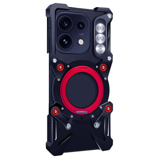 Rotating Bracket Hollow Metal Phone Case with Lanyard, For OPPO Reno16 F/FS/Reno16c 5G, For OPPO Reno16 Pro 5G Global, For OPPO Reno16 5G Global, For OPPO K14 5G, For OPPO Find X9s Pro, For OPPO K15 Pro+, For OPPO K15 Pro, For OPPO Find X9 / X9s       ...