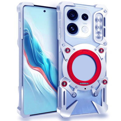 Rotating Bracket Hollow Metal Phone Case with Lanyard, For OPPO Reno16 F/FS/Reno16c 5G, For OPPO Reno16 Pro 5G Global, For OPPO Reno16 5G Global, For OPPO K14 5G, For OPPO Find X9s Pro, For OPPO K15 Pro+, For OPPO K15 Pro, For OPPO Find X9 / X9s       ...