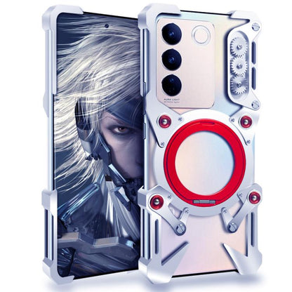 Drehbare Halterung aus Hohlmetall für Handys mit Lanyard, für vivo S19, für vivo X100s Pro, für vivo X100s, für vivo X100 Ultra, für vivo iQOO Z9x, für vivo iQOO Z9, für vivo iQOO Z9 Turbo, für vivo S18 Pro, für vivo S18, für vivo X100 Pro, für vivo X100