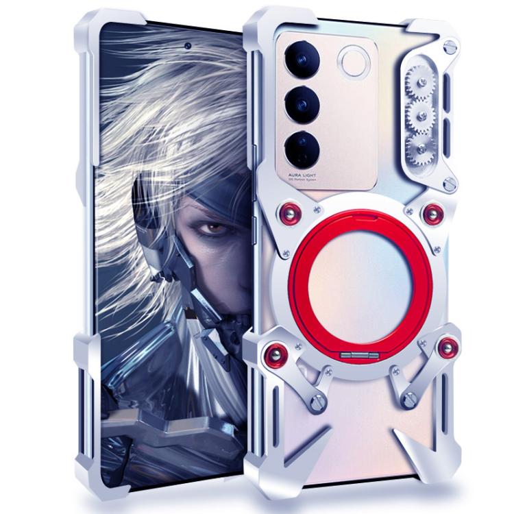Drehbare Halterung aus Hohlmetall für Handys mit Lanyard, für vivo S19, für vivo X100s Pro, für vivo X100s, für vivo X100 Ultra, für vivo iQOO Z9x, für vivo iQOO Z9, für vivo iQOO Z9 Turbo, für vivo S18 Pro, für vivo S18, für vivo X100 Pro, für vivo X100
