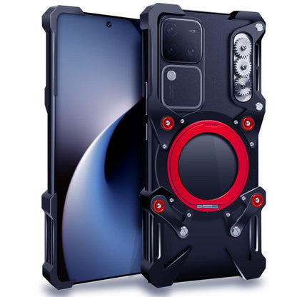 Drehbare Halterung aus Hohlmetall für Handys mit Lanyard, für vivo S19, für vivo X100s Pro, für vivo X100s, für vivo X100 Ultra, für vivo iQOO Z9x, für vivo iQOO Z9, für vivo iQOO Z9 Turbo, für vivo S18 Pro, für vivo S18, für vivo X100 Pro, für vivo X100