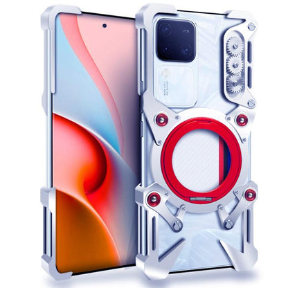 Drehbare Halterung aus Hohlmetall für Handys mit Lanyard, für vivo S19, für vivo X100s Pro, für vivo X100s, für vivo X100 Ultra, für vivo iQOO Z9x, für vivo iQOO Z9, für vivo iQOO Z9 Turbo, für vivo S18 Pro, für vivo S18, für vivo X100 Pro, für vivo X100