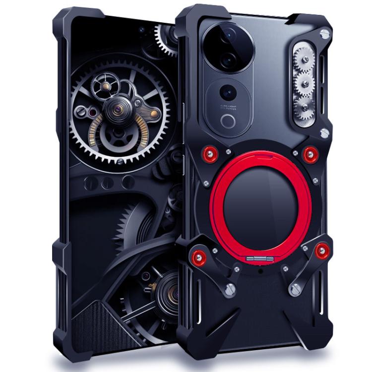 Drehbare Halterung aus Hohlmetall für Handys mit Lanyard, für vivo S19, für vivo X100s Pro, für vivo X100s, für vivo X100 Ultra, für vivo iQOO Z9x, für vivo iQOO Z9, für vivo iQOO Z9 Turbo, für vivo S18 Pro, für vivo S18, für vivo X100 Pro, für vivo X100