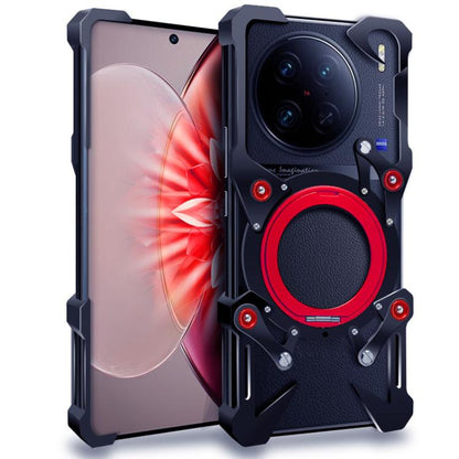 Drehbare Halterung aus Hohlmetall für Handys mit Lanyard, für vivo S19, für vivo X100s Pro, für vivo X100s, für vivo X100 Ultra, für vivo iQOO Z9x, für vivo iQOO Z9, für vivo iQOO Z9 Turbo, für vivo S18 Pro, für vivo S18, für vivo X100 Pro, für vivo X100