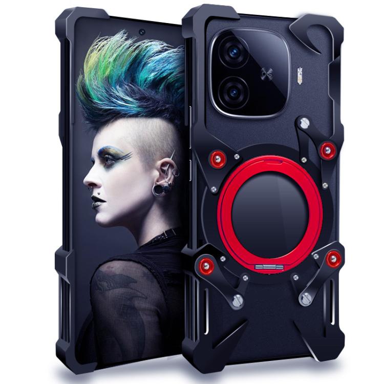 Drehbare Halterung aus Hohlmetall für Handys mit Lanyard, für vivo S19, für vivo X100s Pro, für vivo X100s, für vivo X100 Ultra, für vivo iQOO Z9x, für vivo iQOO Z9, für vivo iQOO Z9 Turbo, für vivo S18 Pro, für vivo S18, für vivo X100 Pro, für vivo X100