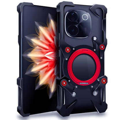 Drehbare Halterung aus Hohlmetall für Handys mit Lanyard, für vivo S19, für vivo X100s Pro, für vivo X100s, für vivo X100 Ultra, für vivo iQOO Z9x, für vivo iQOO Z9, für vivo iQOO Z9 Turbo, für vivo S18 Pro, für vivo S18, für vivo X100 Pro, für vivo X100