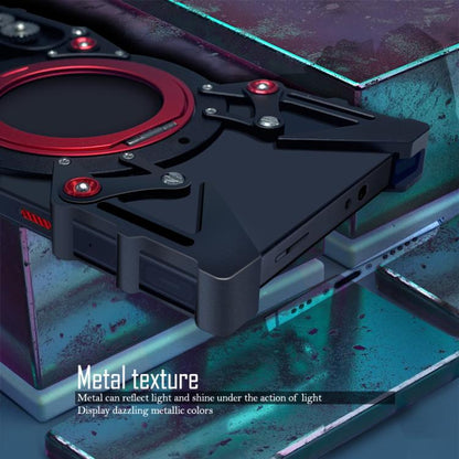 Rotating Bracket Hollow Metal Phone Case with Lanyard, For vivo X80