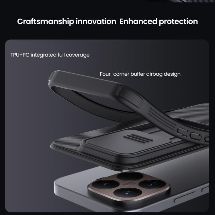 NILLKIN CamShield Pro PC Phone Case, For Xiaomi 15T Pro 5G, For Xiaomi 15T 5G