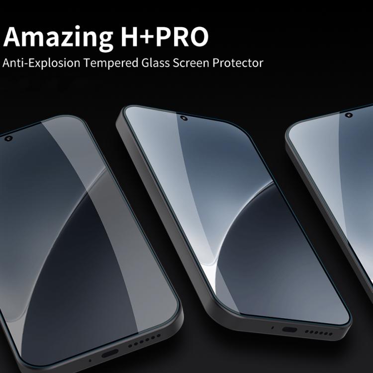 NILLKIN H+Pro 0.2mm 9H Explosion-proof Tempered Glass Film, For Xiaomi 17 Pro Max, For Xiaomi 17 / 17 Pro