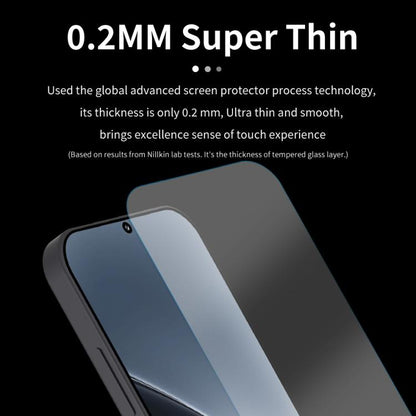 NILLKIN H+Pro 0.2mm 9H Explosion-proof Tempered Glass Film, For Xiaomi 17 Pro Max, For Xiaomi 17 / 17 Pro