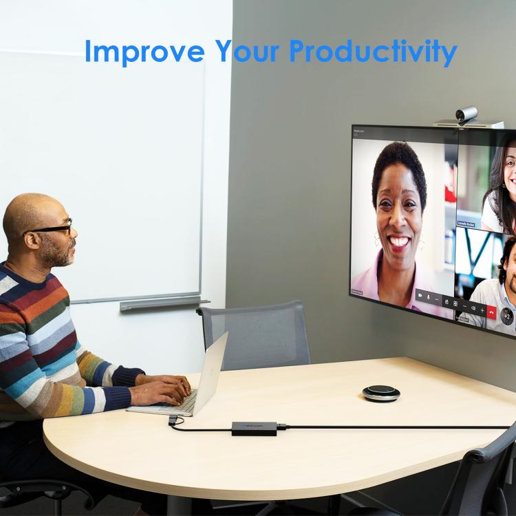 WAVLINK WL-UG6902H USB-A and USB-C / Type-C to Dual HDMI 4K 60Hz Display Adapter