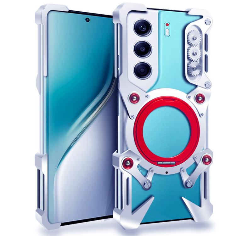 Rotating Bracket Hollow Metal Phone Case with Lanyard, For Tecno Pova Curve 2, For Tecno Camon 50 Ultra 5G, For Tecno Camon 50 Pro 4G, For Tecno Camon 50 4G, For Tecno Pova Slim, For Tecno Spark Slim, For Tecno Pova 7 Pro 5G, For Tecno Pova 7 5G       ...
