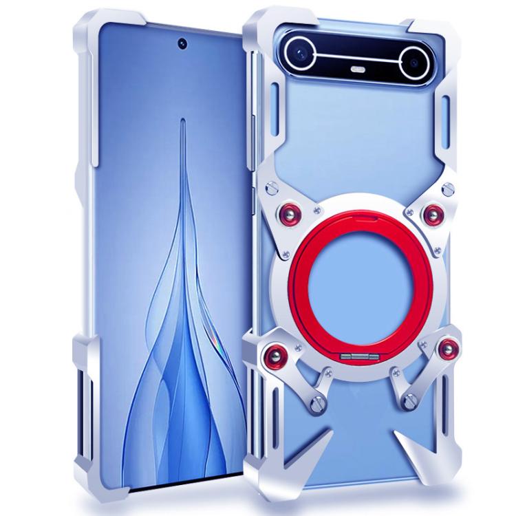 Rotating Bracket Hollow Metal Phone Case with Lanyard, For Tecno Pova Curve 2, For Tecno Camon 50 Ultra 5G, For Tecno Camon 50 Pro 4G, For Tecno Camon 50 4G, For Tecno Pova Slim, For Tecno Spark Slim, For Tecno Pova 7 Pro 5G, For Tecno Pova 7 5G       ...