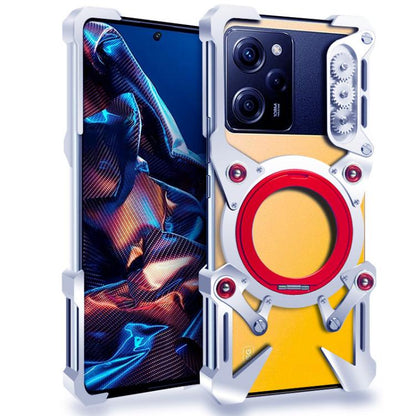 Rotating Bracket Hollow Metal Phone Case with Lanyard, For Xiaomi 17 Max 5G, For Xiaomi 17T Pro 5G, For Xiaomi 17T 5G, For Xiaomi Poco X8 Pro Max 5G, For Xiaomi Poco X8 Pro 5G, For Xiaomi Poco M8 Pro 5G, For Xiaomi Poco M8 5G, For Xiaomi 17 Ultra      ...