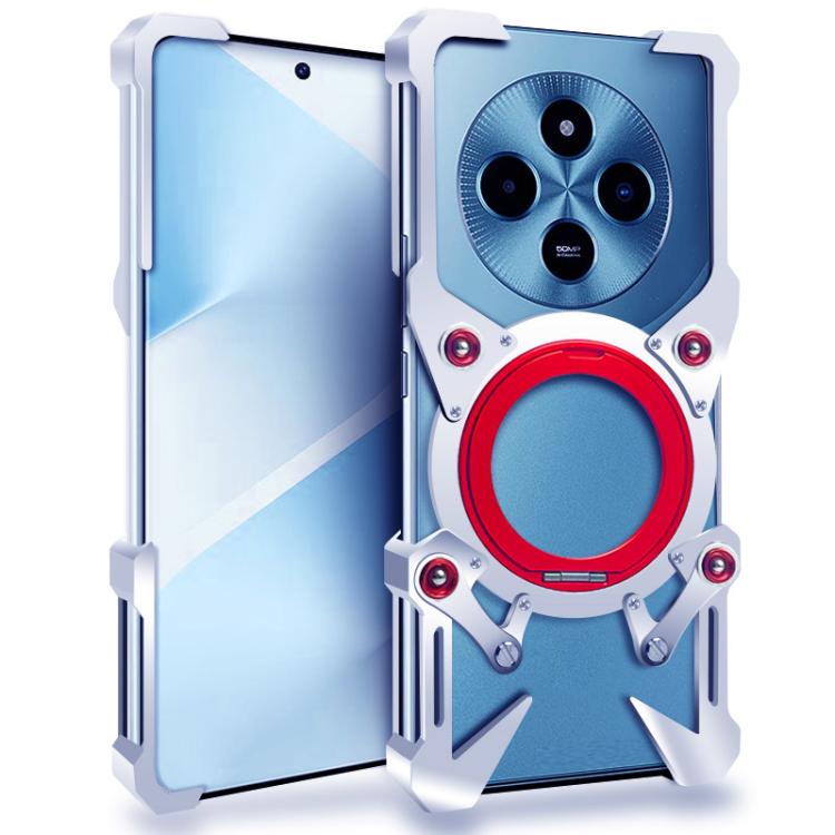 Rotating Bracket Hollow Metal Phone Case with Lanyard, For Xiaomi Poco M8 Power, For Xiaomi 17 Max 5G, For Xiaomi 17T Pro 5G, For Xiaomi 17T 5G, For Xiaomi Poco X8 Pro Max 5G, For Xiaomi Poco X8 Pro 5G, For Xiaomi Poco M8 Pro 5G, For Xiaomi Poco M8 5G ...