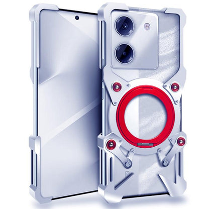 Rotating Bracket Hollow Metal Phone Case with Lanyard, For Xiaomi Poco M8 Power, For Xiaomi 17 Max 5G, For Xiaomi 17T Pro 5G, For Xiaomi 17T 5G, For Xiaomi Poco X8 Pro Max 5G, For Xiaomi Poco X8 Pro 5G, For Xiaomi Poco M8 Pro 5G, For Xiaomi Poco M8 5G ...