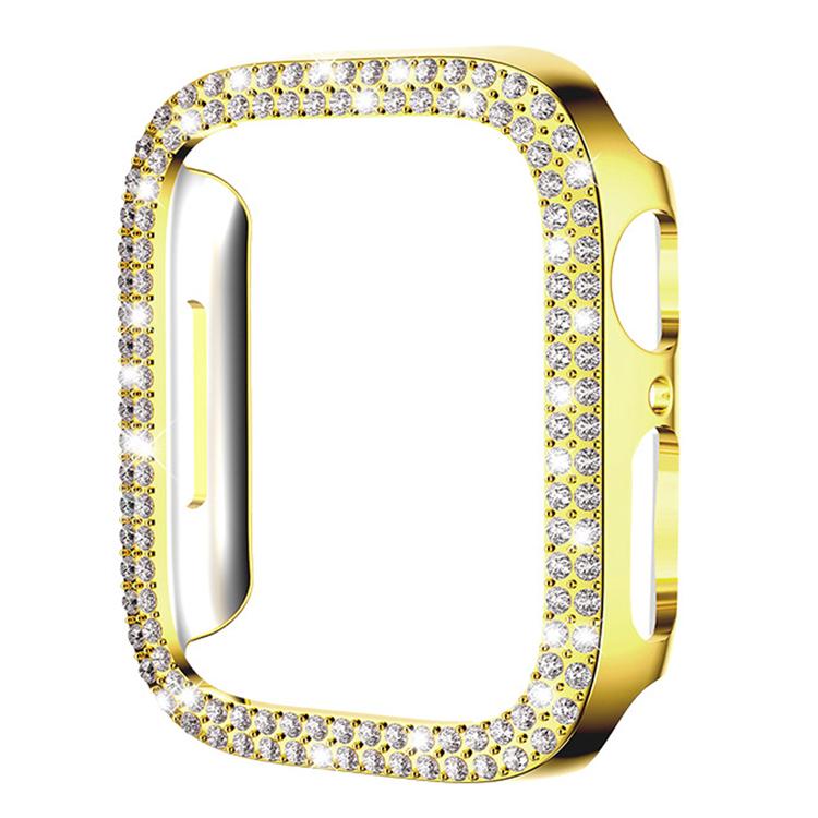 xDfind Double Row Diamond Hollow PC Watch Cover, For Apple Watch Ultra 4 / 3 / 2 / 1 49mm, For Apple Watch Series 6 / 5 / 4 / SE 44mm, For Apple Watch Series 6 / 5 / 4 / SE 40mm, For Apple Watch Series 11 46mm / 10 46mm                                 ...