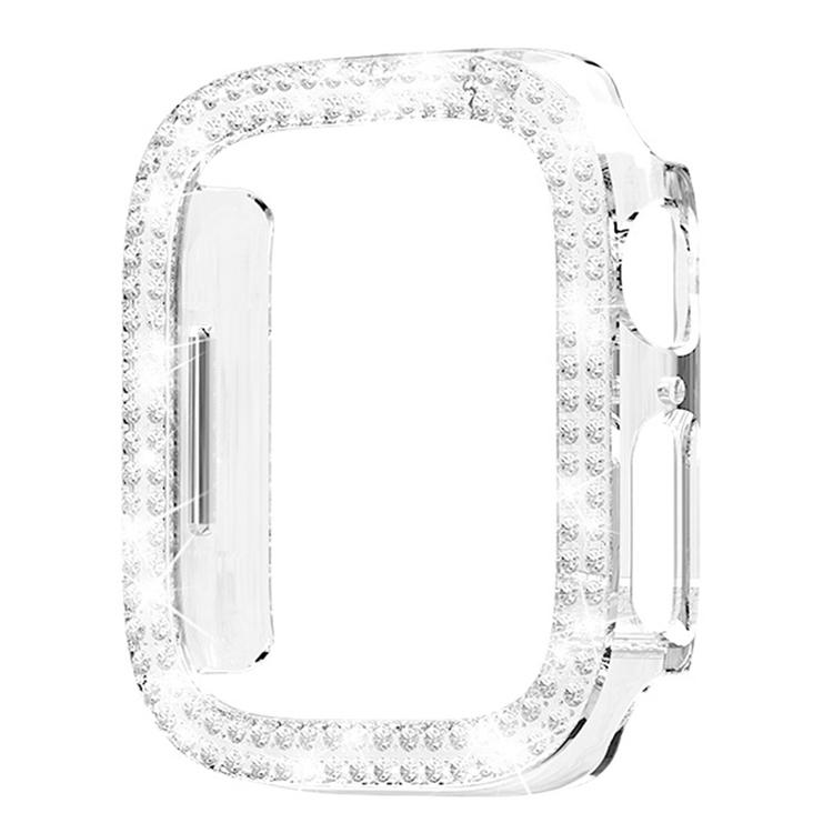 xDfind Double Row Diamond Hollow PC Watch Cover, For Apple Watch Ultra 4 / 3 / 2 / 1 49mm, For Apple Watch Series 6 / 5 / 4 / SE 44mm, For Apple Watch Series 6 / 5 / 4 / SE 40mm, For Apple Watch Series 11 46mm / 10 46mm                                 ...