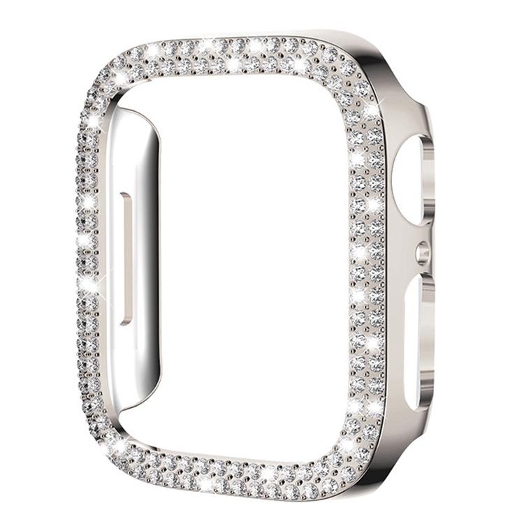 xDfind Double Row Diamond Hollow PC Watch Cover, For Apple Watch Ultra 4 / 3 / 2 / 1 49mm, For Apple Watch Series 6 / 5 / 4 / SE 44mm, For Apple Watch Series 6 / 5 / 4 / SE 40mm, For Apple Watch Series 11 46mm / 10 46mm                                 ...