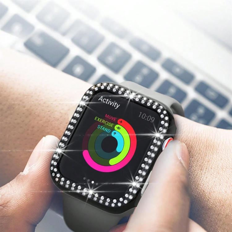 xDfind Double Row Diamond Hollow PC Watch Cover