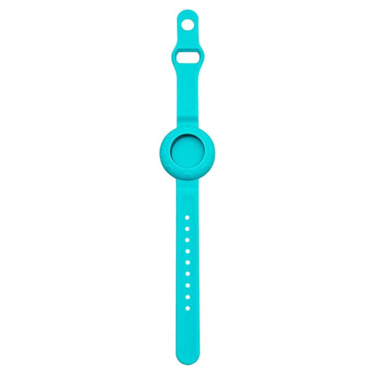 xDfind - Funda protectora antipérdida con correa de silicona y textura de fútbol para AirTag de 2.ª y 1.ª generación