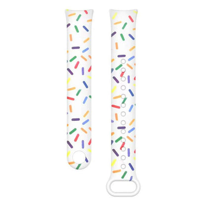 xDfind Rainbow Printing TPU Watch Band, For Xiaomi Smart Band 11 / 10 / 9 / 8