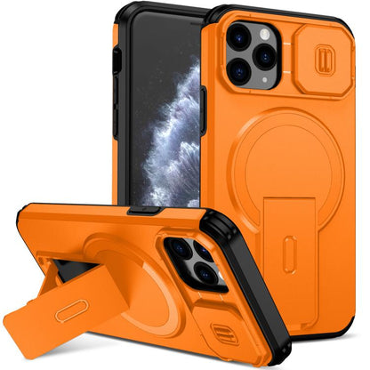 Sliding Camshield MagSafe Holder Phone Case, For iPhone 11 Pro