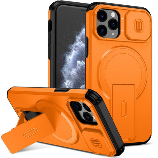 Sliding Camshield MagSafe Holder Phone Case, For iPhone 11 Pro