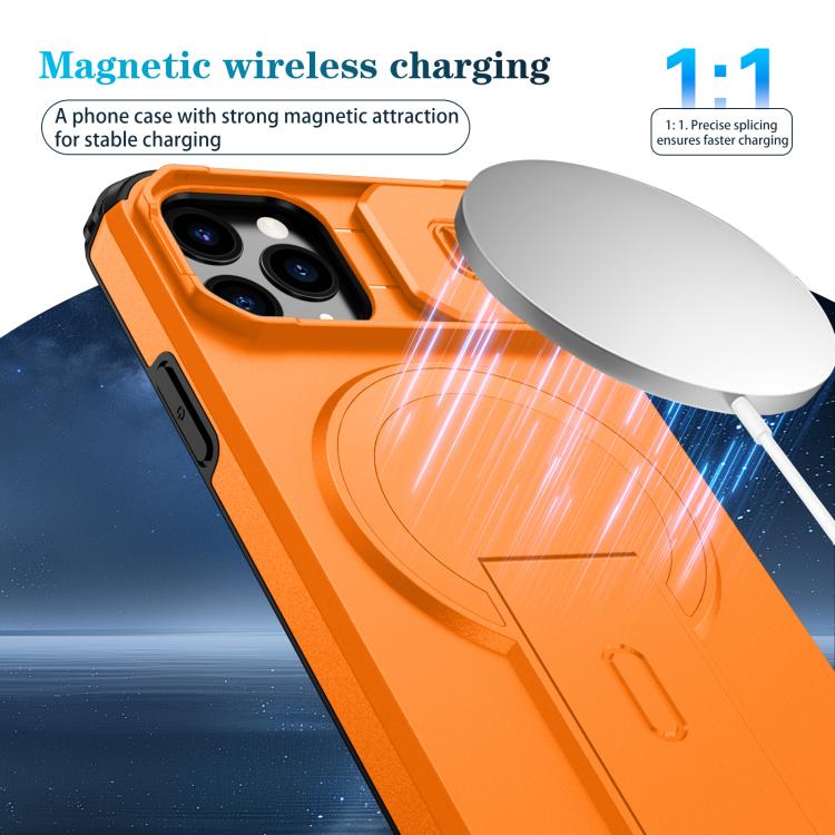 Sliding Camshield MagSafe Holder Phone Case, For iPhone 11 Pro