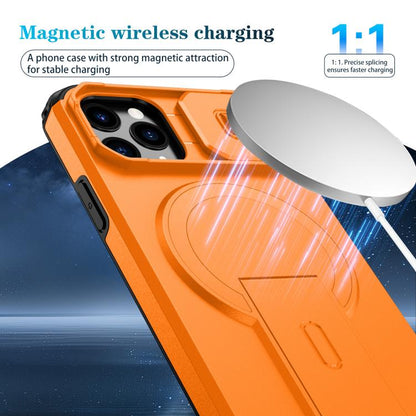 Sliding Camshield MagSafe Holder Phone Case, For iPhone 11 Pro
