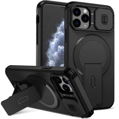 Sliding Camshield MagSafe Holder Phone Case, For iPhone 11 Pro