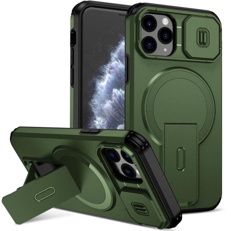 Sliding Camshield MagSafe Holder Phone Case, For iPhone 11 Pro