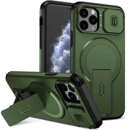 Sliding Camshield MagSafe Holder Phone Case, For iPhone 11 Pro