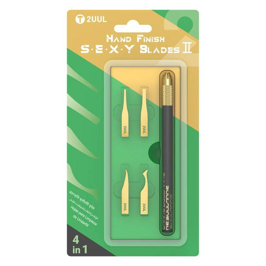 2UUL DA61 Zestaw 2 ostrzy SEXY z wykończeniem ręcznym, 2UUL DA61
