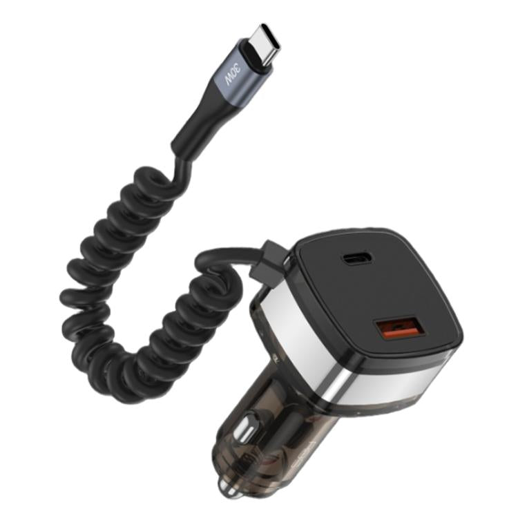 RBS CC21 90W USB-A and USB-C / Type-C Ports Car Charger with 1.2m ...
