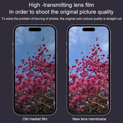 Silk Printed Large Arc Tempered Glass Back Camera Film, For iPhone 17 Pro Max, For iPhone 17 Pro, For iPhone Air
