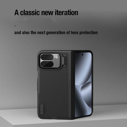 NILLKIN Frosted Prop PC + TPU Transparent Mirror Cover Phone Case, For Google Pixel 10 Pro Fold