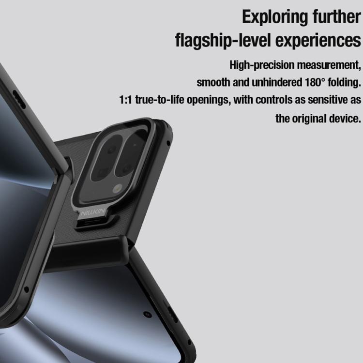 NILLKIN Frosted Prop PC + TPU Transparent Mirror Cover Phone Case, For Google Pixel 10 Pro Fold