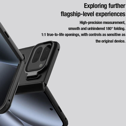 NILLKIN Frosted Prop PC + TPU Transparent Mirror Cover Phone Case, For Google Pixel 10 Pro Fold