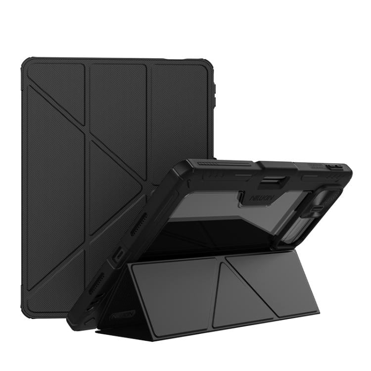 NILLKIN Bumper Pro Multi-angle Folding Style Tablet Leather Case, For Xiaomi Pad 8 / 8 Pro