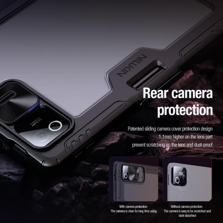 NILLKIN Bumper Pro Multi-angle Folding Style Tablet Leather Case, For Xiaomi Pad 8 / 8 Pro