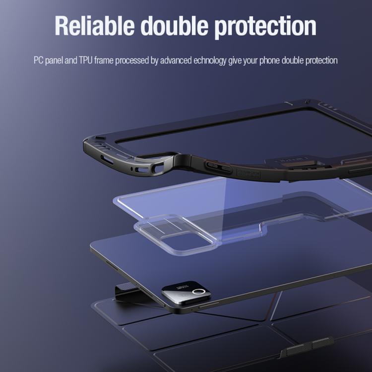 NILLKIN Bumper Pro Multi-angle Folding Style Tablet Leather Case, For Xiaomi Pad 8 / 8 Pro