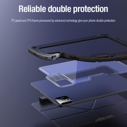 NILLKIN Bumper Pro Multi-angle Folding Style Tablet Leather Case, For Xiaomi Pad 8 / 8 Pro