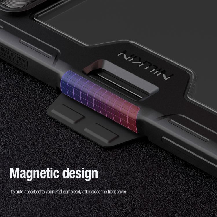 NILLKIN Bumper Pro Multi-angle Folding Style Tablet Leather Case, For Xiaomi Pad 8 / 8 Pro
