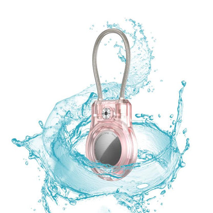 Positioning Tracker Steel Wire Hook Waterproof Protective Cover, For AirTag