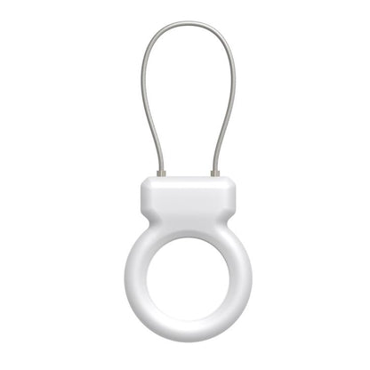 Positioning Tracker Steel Wire Anti-theft Protective Cover, For AirTag